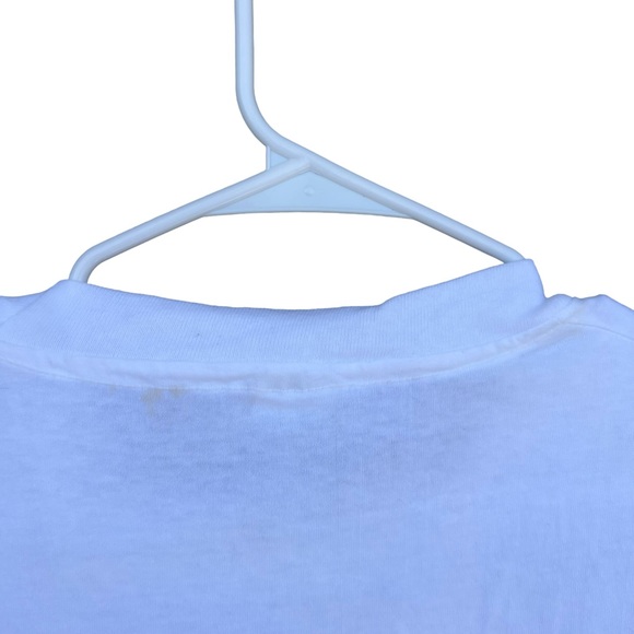 90s Hard Rock Café Houston Graphic Tee Shirt Men L USA MADE Western Texas Travel - Picture 7 of 7